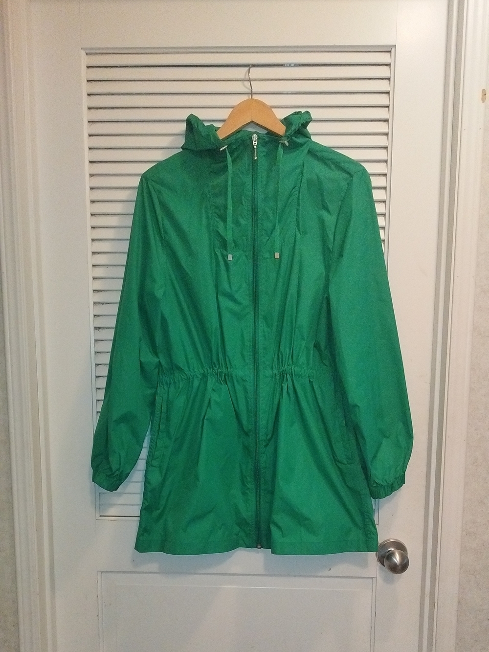 Jessica Green Utility Jacket with Hood